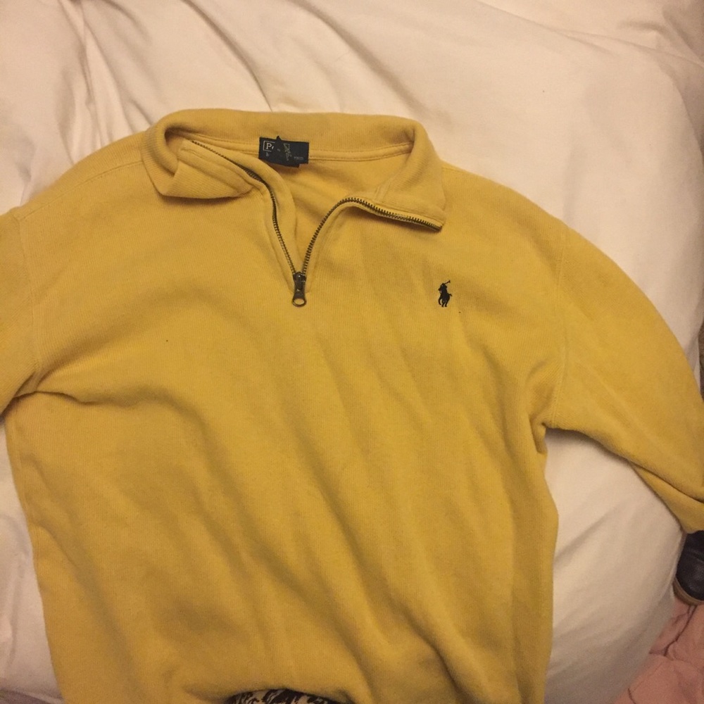 VTG POLO RALPH LAUREN quarter zip!!!!